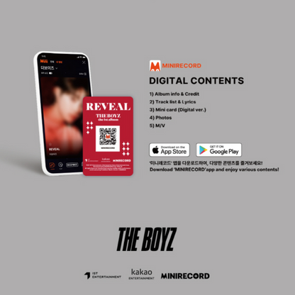 THE BOYZ - VOL.1 [REVEAL] [PLATFORM VER.] (3 VERSIONS)