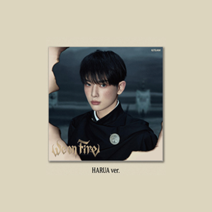 (PRE-ORDER) &TEAM - 3RD EP [WE ON FIRE] SOLO EDITION (9 VERSIONS) RANDOM - LightUpK