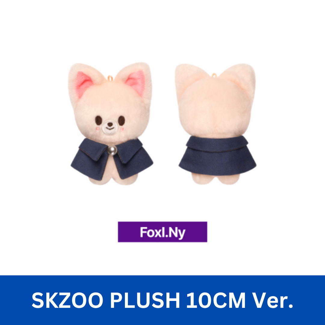 STRAY KIDS - SKZOO PLUSH 10CM Ver. - SKZ'S MAGIC SCHOOL - OFFICIAL MERCH (8 VERSIONS)