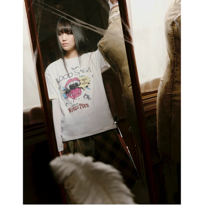 ENHYPEN - BLOOD SAGA WORLD TOUR OFFICIAL MD S/S T-SHIRT (WHITE) (2 SIZES)