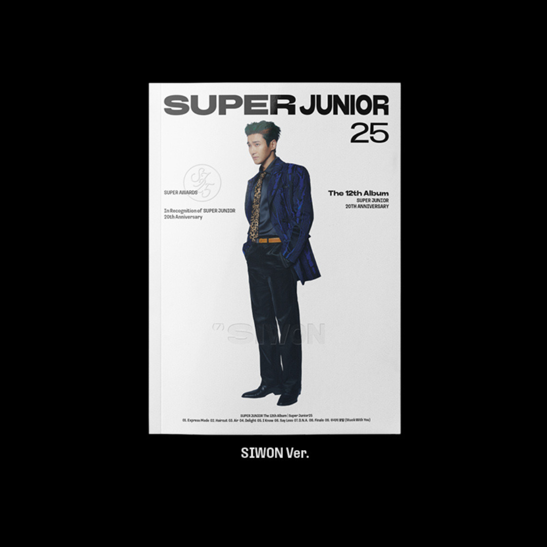SUPER JUNIOR - 12TH ALBUM [SUPER JUNIOR25] (PHOTOBOOK VER.) (9 VERSIONS) - LightUpK