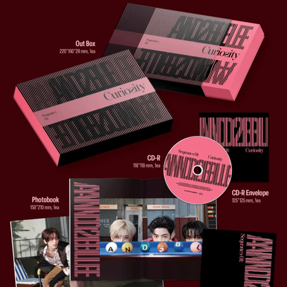 (PRE-ORDER) AND2BLE -1ST MINI ALBUM [SEQUENCE 01: CURIOSITY] (3 VERSIONS) RANDOM