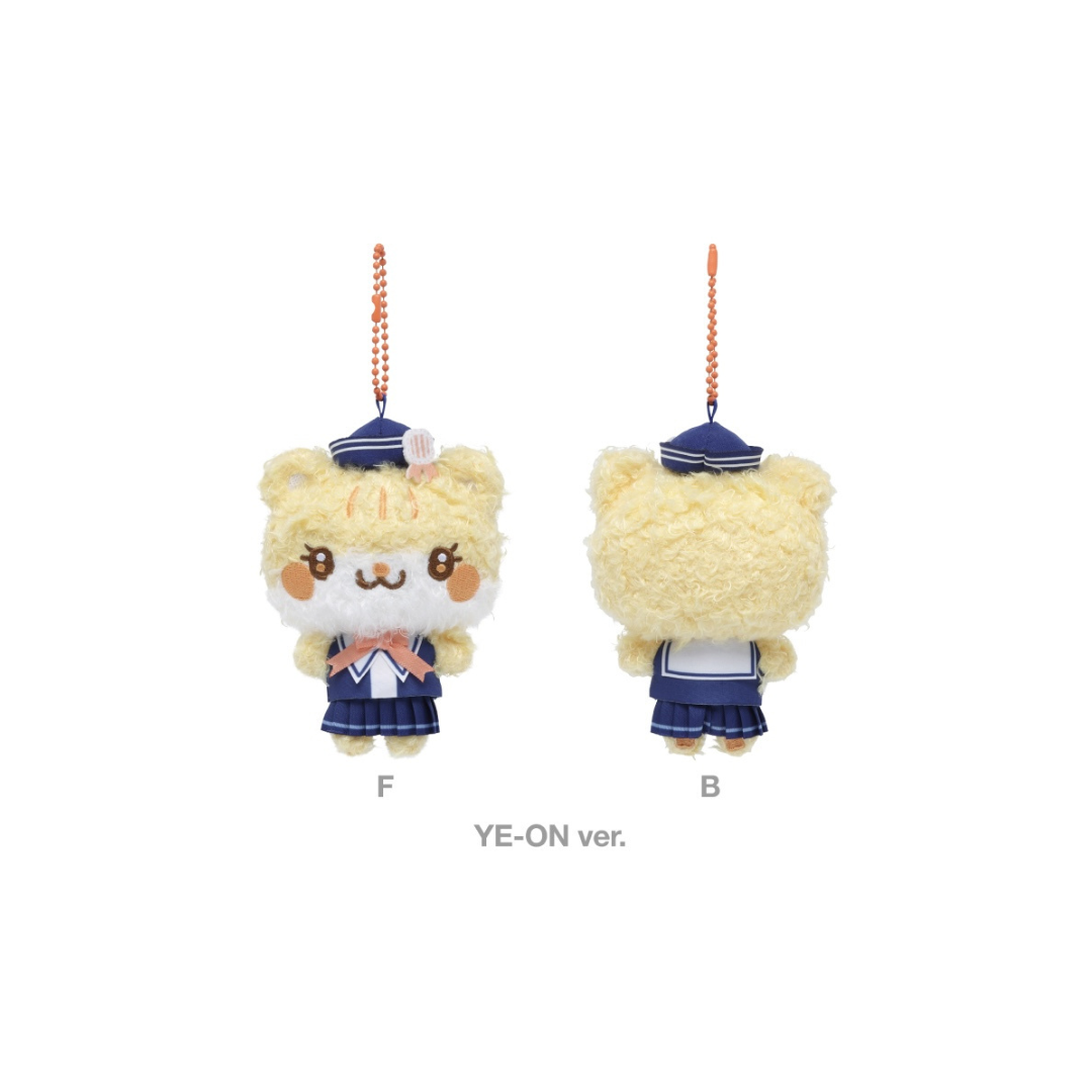 (PRE-ORDER) HEARTS2HEARTS - 19 MARINE LOOK DOLL KEYRING / 2026 Hearts2Hearts 2ND MINI ALBUM POP-UP [레몬탱 (LEMON TANG)] OFFICIAL MD (9 VERSIONS)