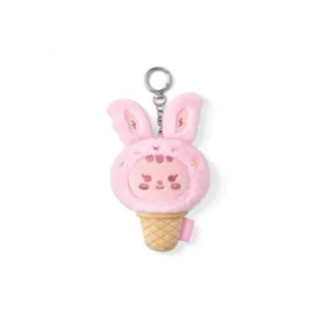 (PRE-ORDER) SEVENTEEN - ICE CREAM WITH MINITEEN CHARACTER POP UP OFFICIAL MD FACE KEYRING (13 VERSIONS)