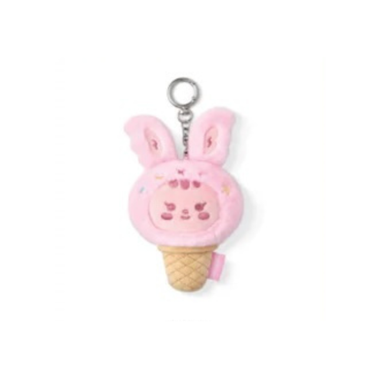 (PRE-ORDER) SEVENTEEN - ICE CREAM WITH MINITEEN CHARACTER POP UP OFFICIAL MD FACE KEYRING (13 VERSIONS)