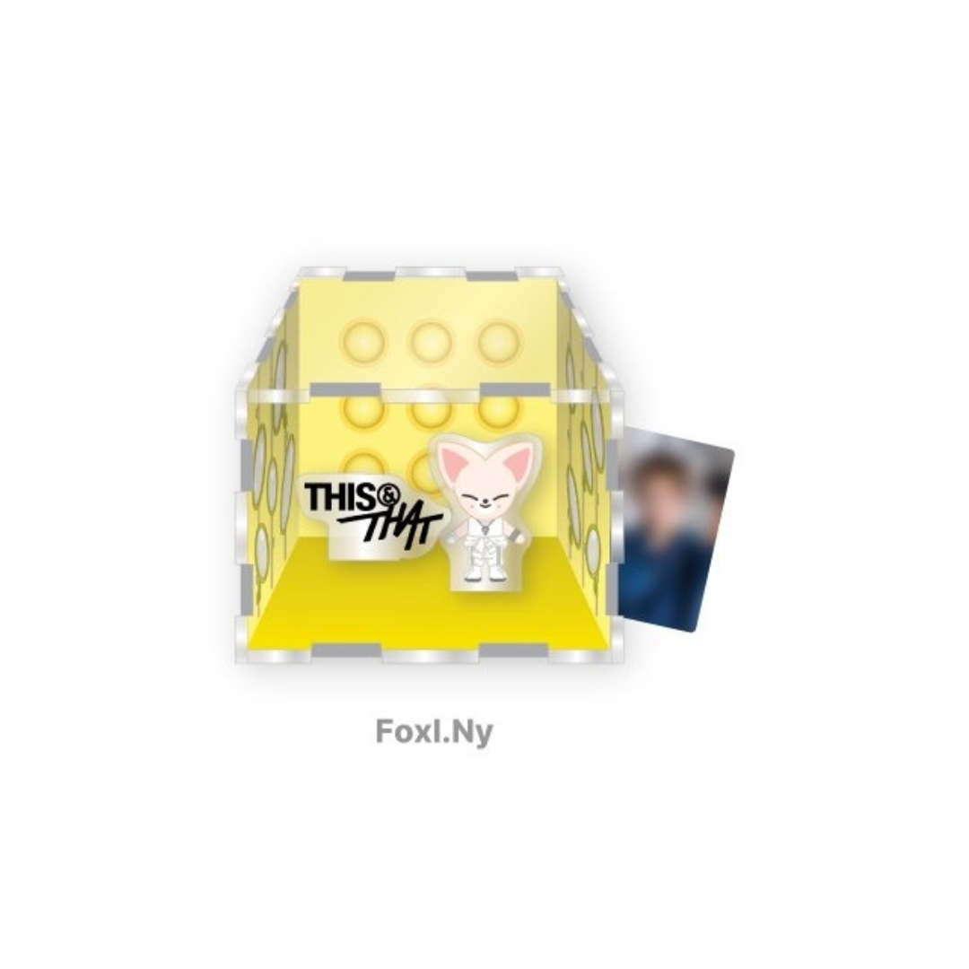 (PRE-ORDER) STRAY KIDS - SKZOO ACRYLIC CONTAINER BOX - THIS & THAT MD (8 VERSIONS)