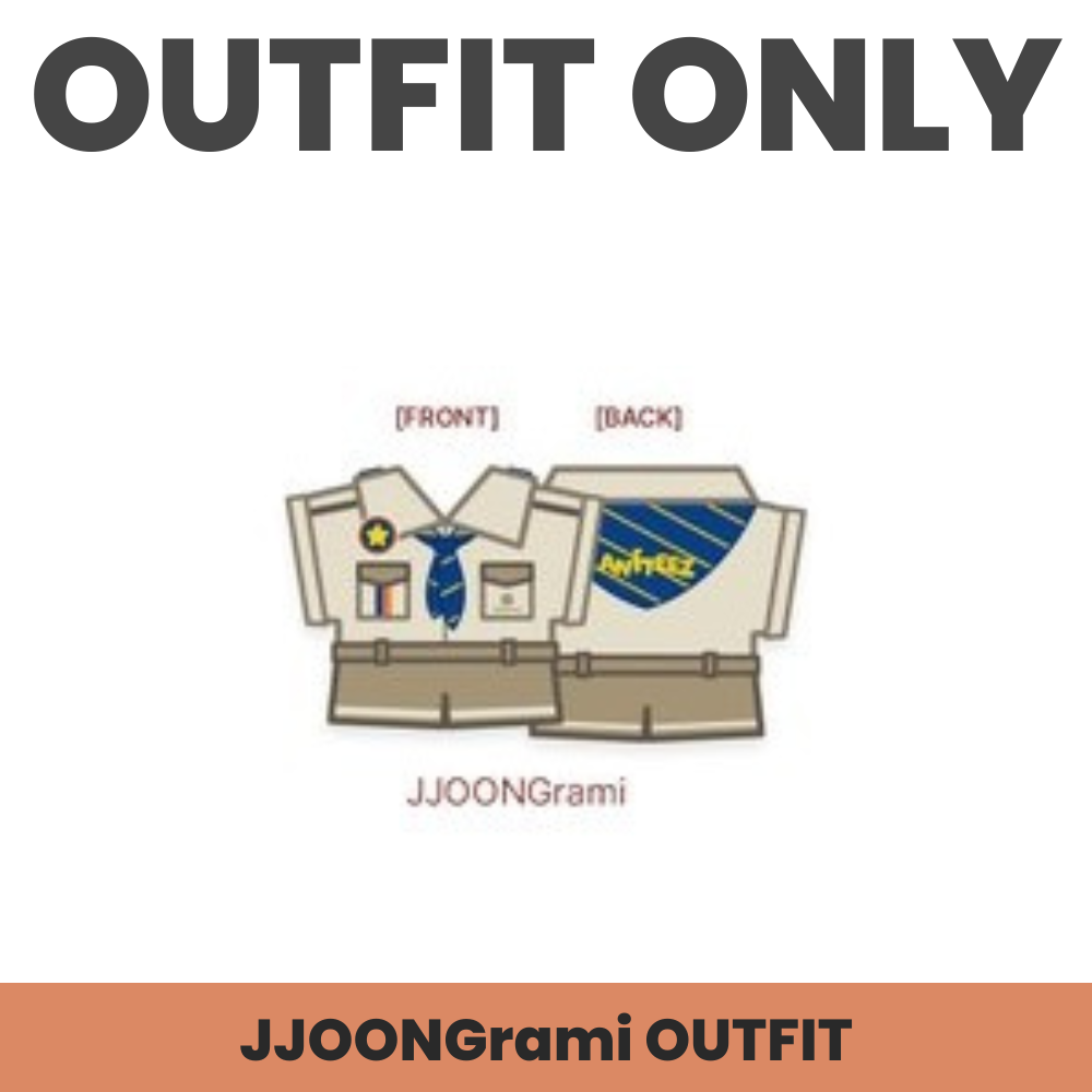 (PRE-ORDER) ATEEZ X ANITEEZ [ANITEEZ IN TREASURE] MD - 01 SCOUTING UNIFORM OUTFIT (8 VERSIONS) - LightUpK