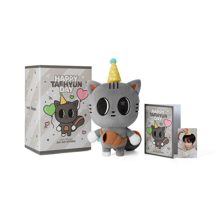 TOMORROW X TOGETHER (TXT) - [TAEHYUN] DA-GO-NYANG Plush Set - LightUpK