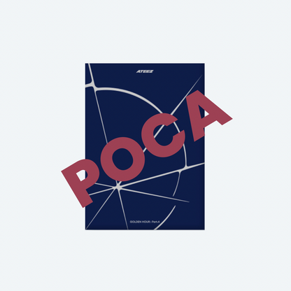 ATEEZ - GOLDEN HOUR : PART.4 POCAALBUM (3 VERSIONS) - LightUpK