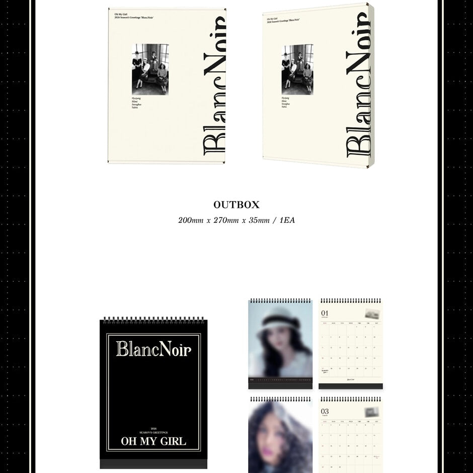 (PRE-ORDER) OH MY GIRL - 2026 SEASON'S GREETINGS [BLANC NOIR]