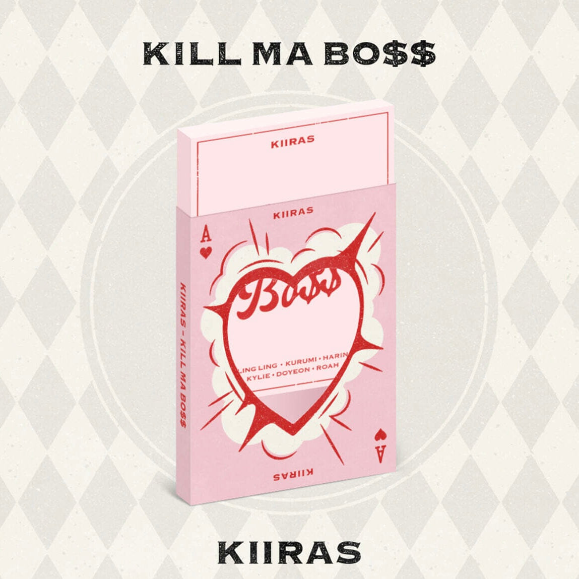 KIIRAS - 1ST MINI ALBUM [KILL MA BO$$] (2 VERSIONS) - LightUpK