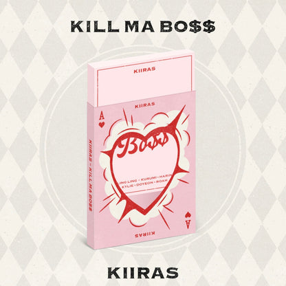 KIIRAS - 1ST MINI ALBUM [KILL MA BO$$] (2 VERSIONS) - LightUpK