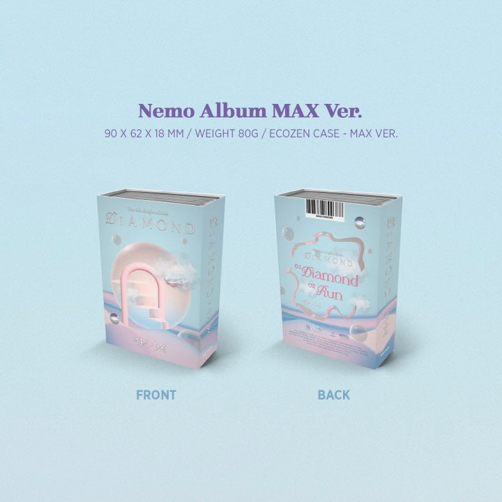 TRI.BE - 4TH SINGLE ALBUM [DIAMOND] (NEMO ALBUM MAX VER.) - LightUpK