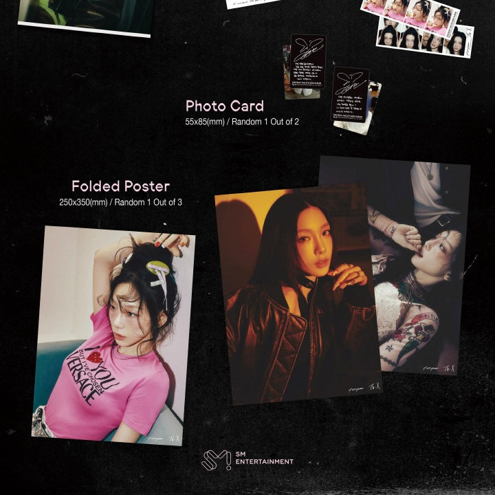 TAEYEON - 5TH MINI ALBUM [TO. X] (3 VERSIONS)