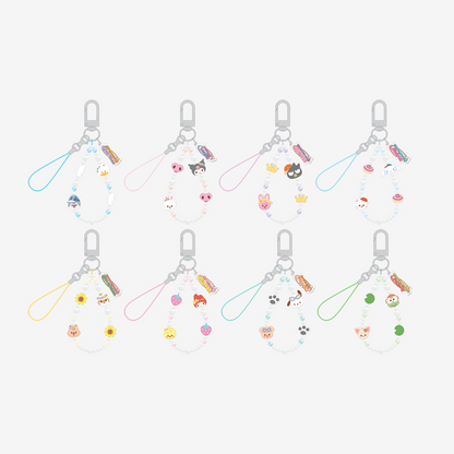 (PRE-ORDER) STRAY KIDS - PHONE BEADS STRAP - SKZOO X SANRIO CHARACTERS (8 VERSIONS)