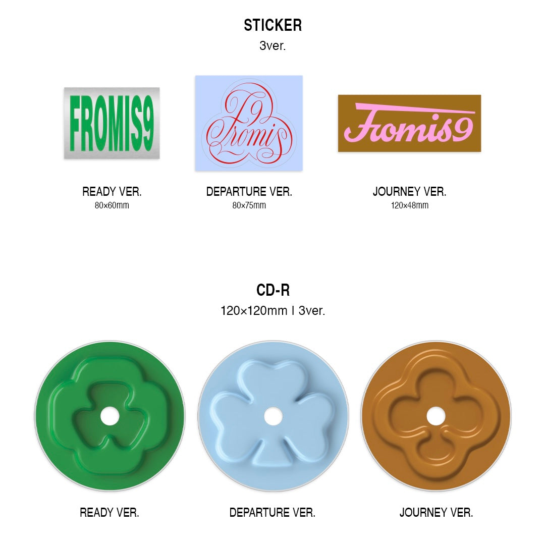FROMIS_9 - 6TH MINI ALBUM [FROM OUR 20'S] (3 VERSIONS) - LightUpK