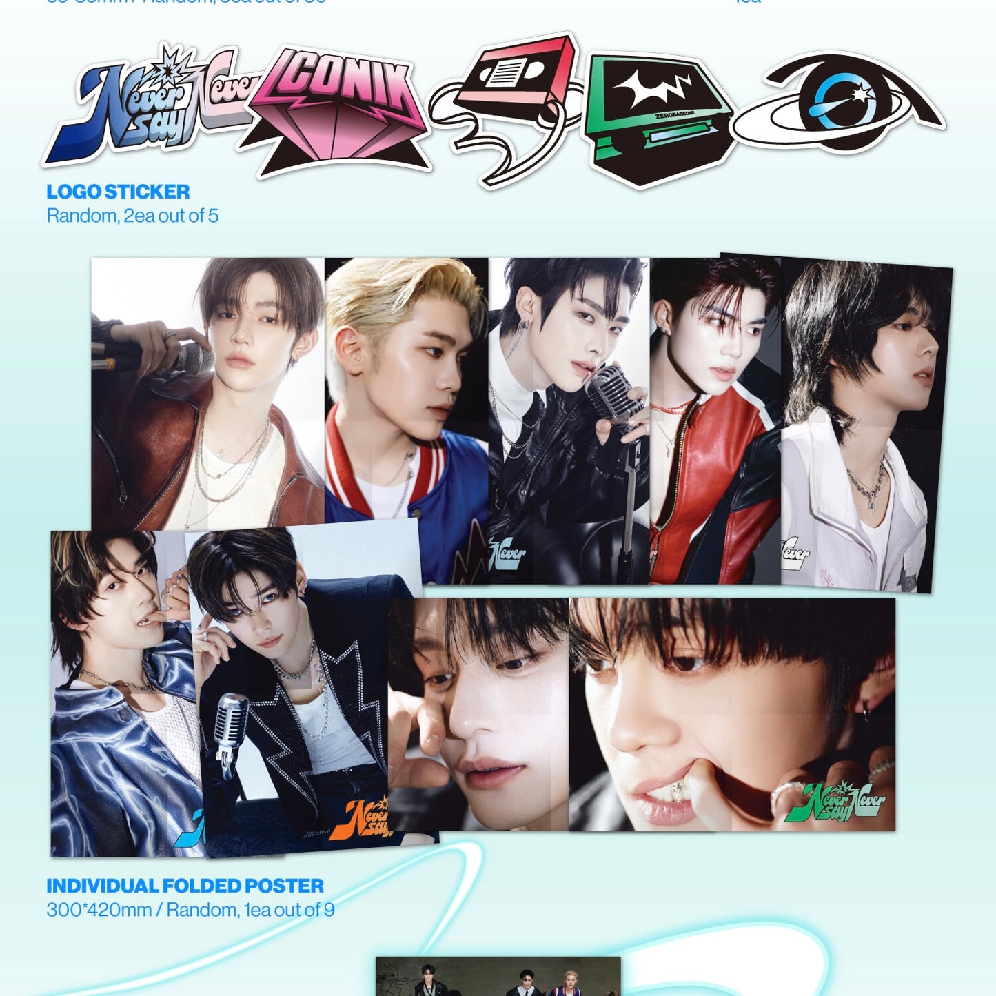 (PRE-ORDER) ZEROBASEONE - THE 1ST FULL ALBUM [NEVER SAY NEVER] PHOTOBOOK VER. (2 VERSIONS) RANDOM - LightUpK