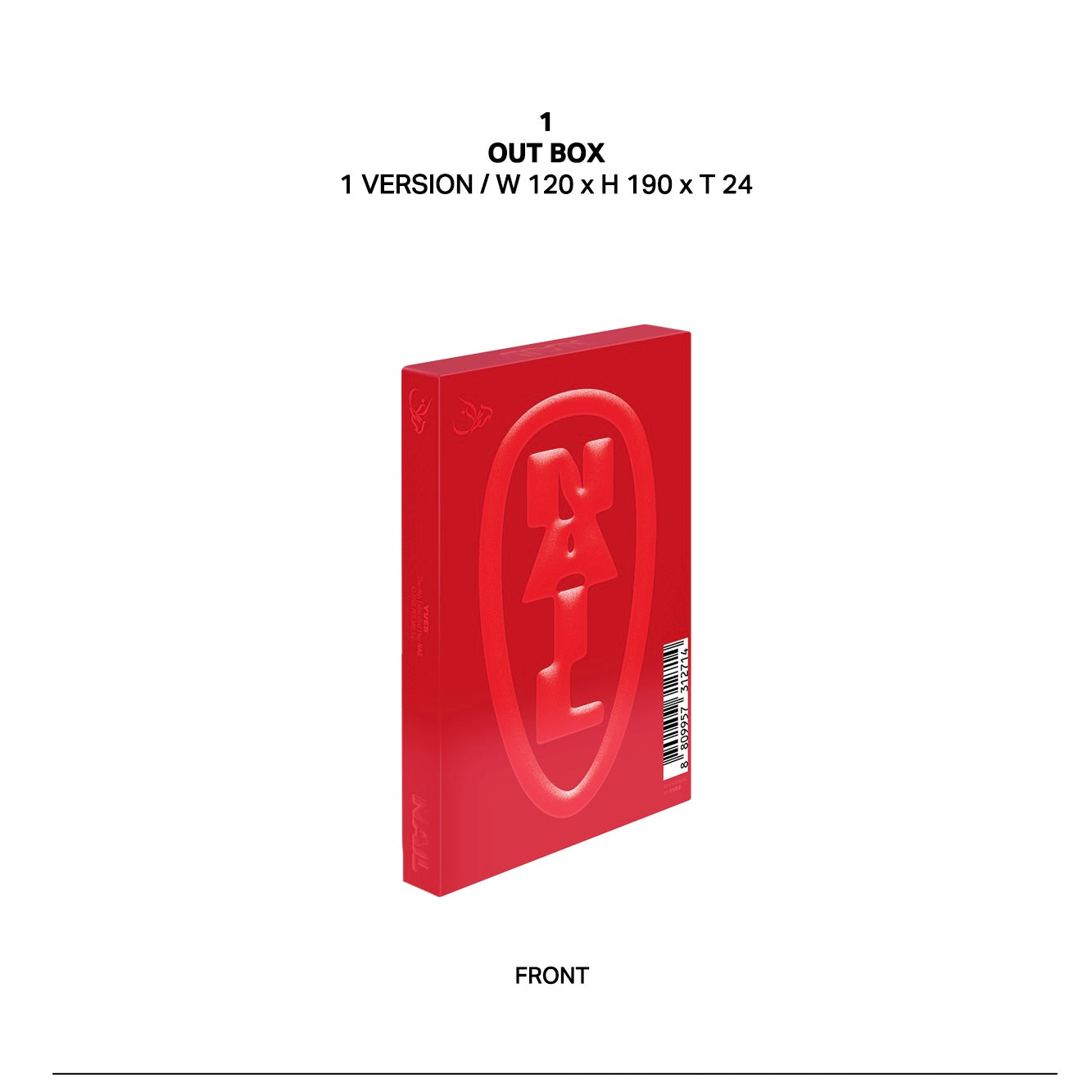 (PRE-ORDER) YVES - 4TH EP [NAIL] LIMITED EDITION VER. (MD) - LightUpK