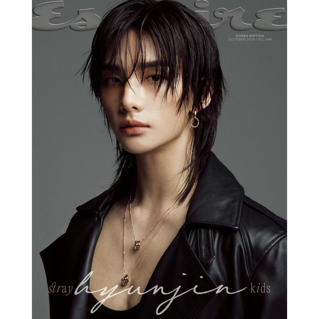 ESQUIRE 2024. 10 (COVER : STRAY KIDS HYUNJIN) (3 VERSIONS)