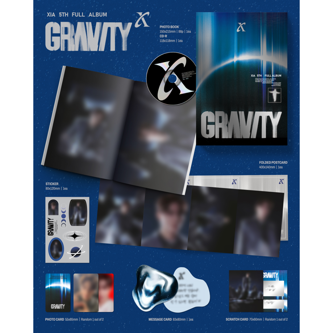 (PRE-ORDER) KIM JUN SU - 5TH FULL ALBUM [GRAVITY] COSMIC VER.
