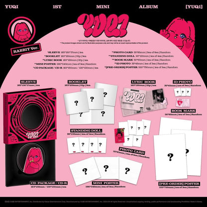 YUQI (G)I-DLE - 1ER MINI ALBUM [YUQ1] (2 VERSIONS)