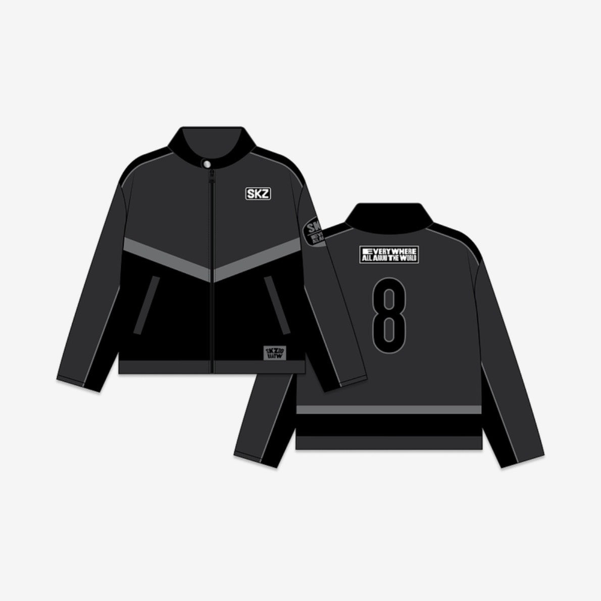 (PRE-ORDER) STRAY KIDS - RACING JACKET SEOUL Ver. - SKZOO EVERYWHERE ALL AROUND THE WORLD - LightUpK