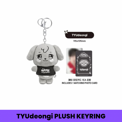 ATEEZ - ANITEEZ IN THE CALLING - THE CALLING ANITEEZ PLUSH KEYRING (8 VERSIONS)