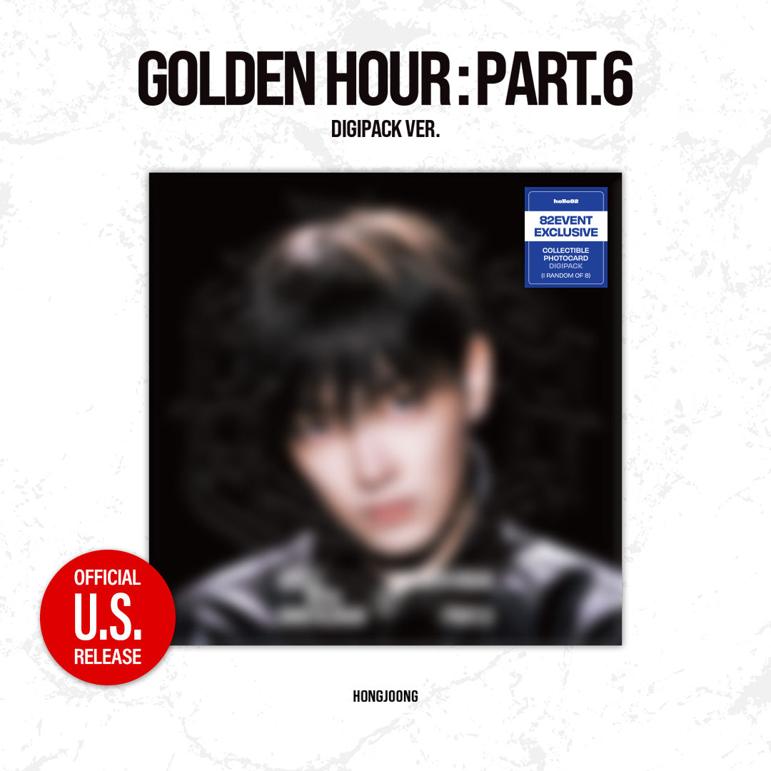 (PRE-ORDER) [hello82] [82EVENT EXCLUSIVE] ATEEZ - GOLDEN HOUR : PART.6 (DIGIPACK VER.) (8 VERSIONS) RANDOM