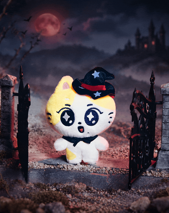 (PRE-ORDER) ENHYPEN - SPOOKY ENCHIN OFFICIAL MD - ENCHIN PLUSH KEYRING (6 VERSIONS)