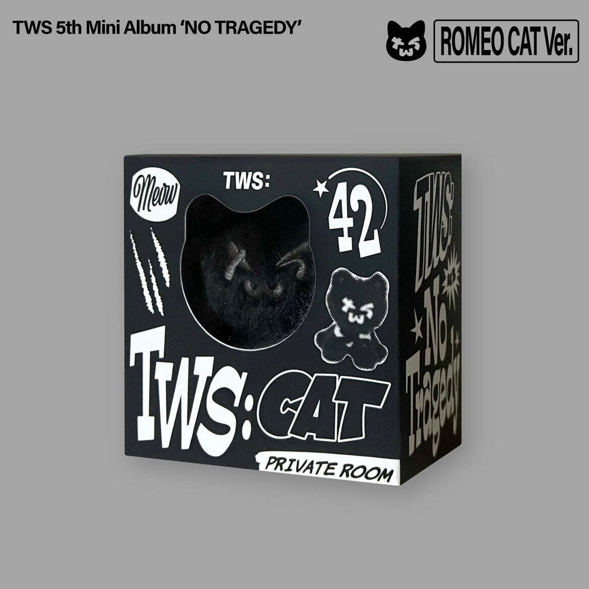 (PRE-ORDER) TWS - 5TH MINI ALBUM [NO TRAGEDY] ROMEO CAT VER. - LightUpK