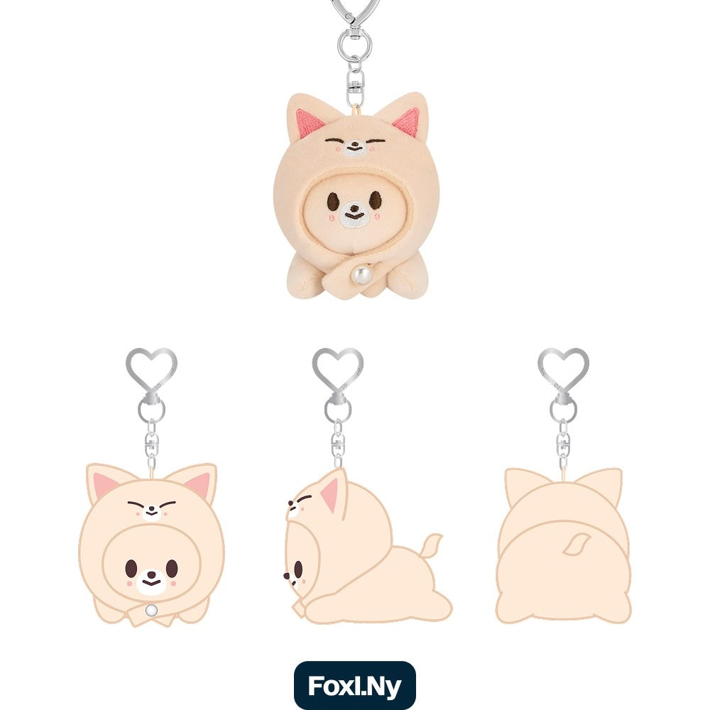 (PRE-ORDER) STRAY KIDS - DOMINATE : CELEBRATE POP-UP STORE MD - SKZOO KEYRING LYING VER. (8 VERSIONS) - LightUpK