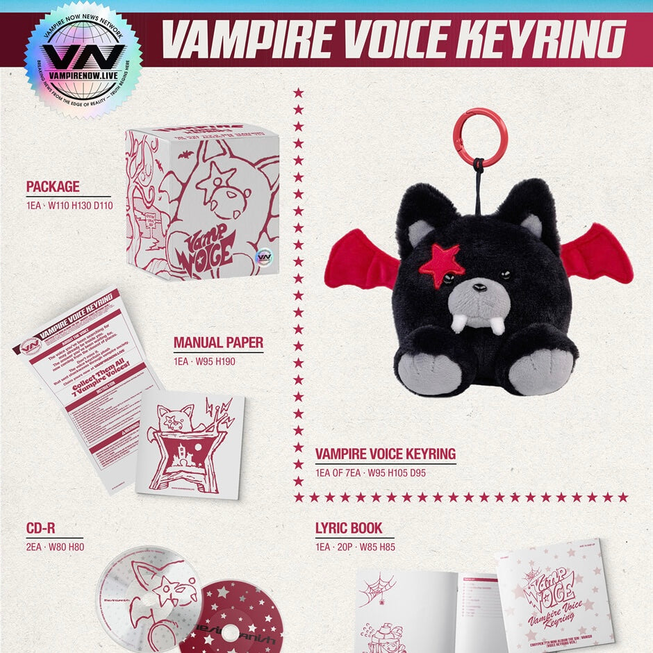 (PRÉCOMMANDE) ENHYPEN - 7E MINI-ALBUM [THE SIN : VANISH] (VERSION PORTE-CLÉS VOIX) ALÉATOIRE