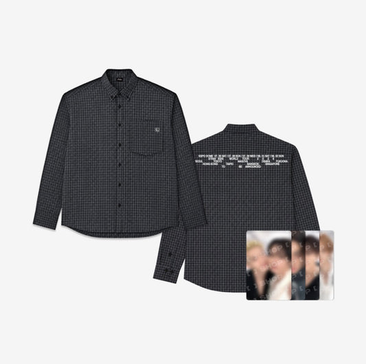 (PRE-ORDER) STRAY KIDS - CHECK SHIRT - RUN IT