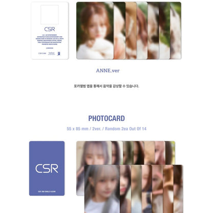 CSR - 2ND SINGLE ALBUM [L'HEURE BLEUE : PROLOGUE] (POCA ALBUM) (2 VERSIONS)