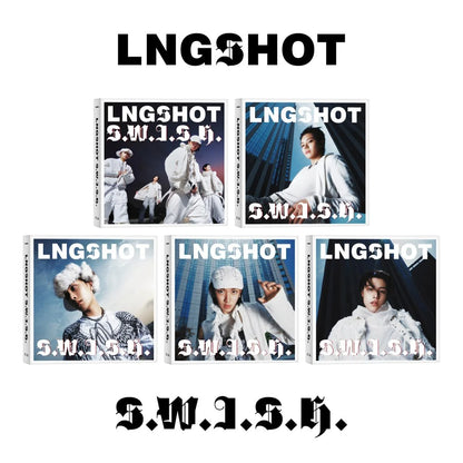 (PRE-ORDER) LNGSHOT - EP [S.W.I.S.H.] (STANDARD VER.) (5 VERSIONS) RANDOM