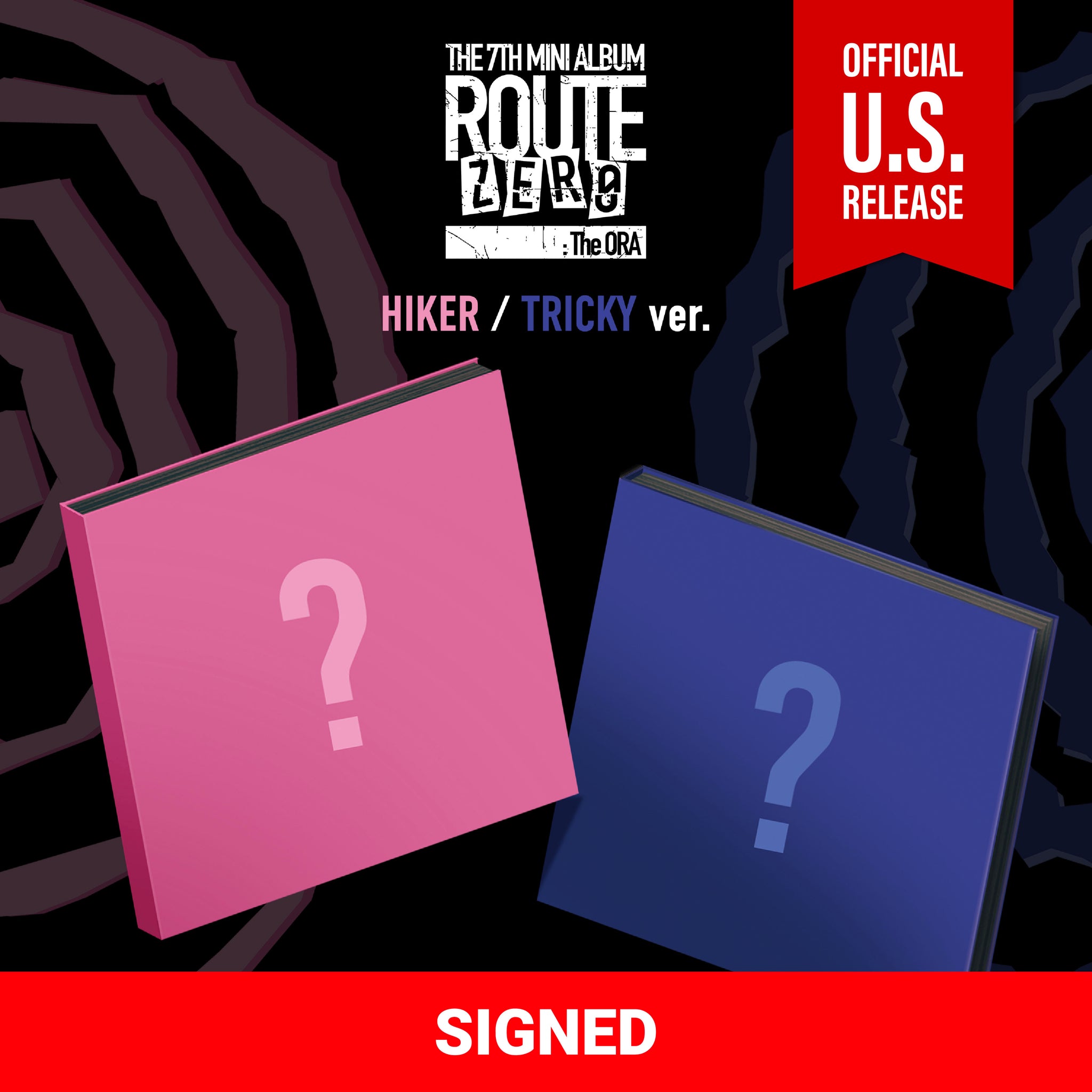 (PRE-ORDER) [HELLO82] [SIGNED] XIKERS - 7TH MINI ALBUM [ROUTE ZERO : THE ORA] (3 VERSIONS) - LightUpK