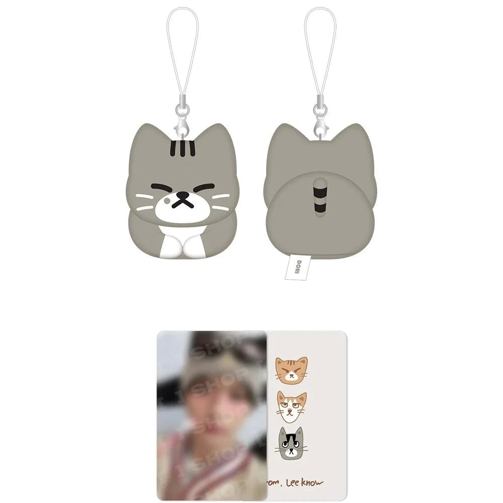 (PRE-ORDER) STRAY KIDS - DOMINATE : CELEBRATE POP-UP STORE MD - SOON-DOONG-DORI KEYRING SET BY LEE KNOW - LightUpK