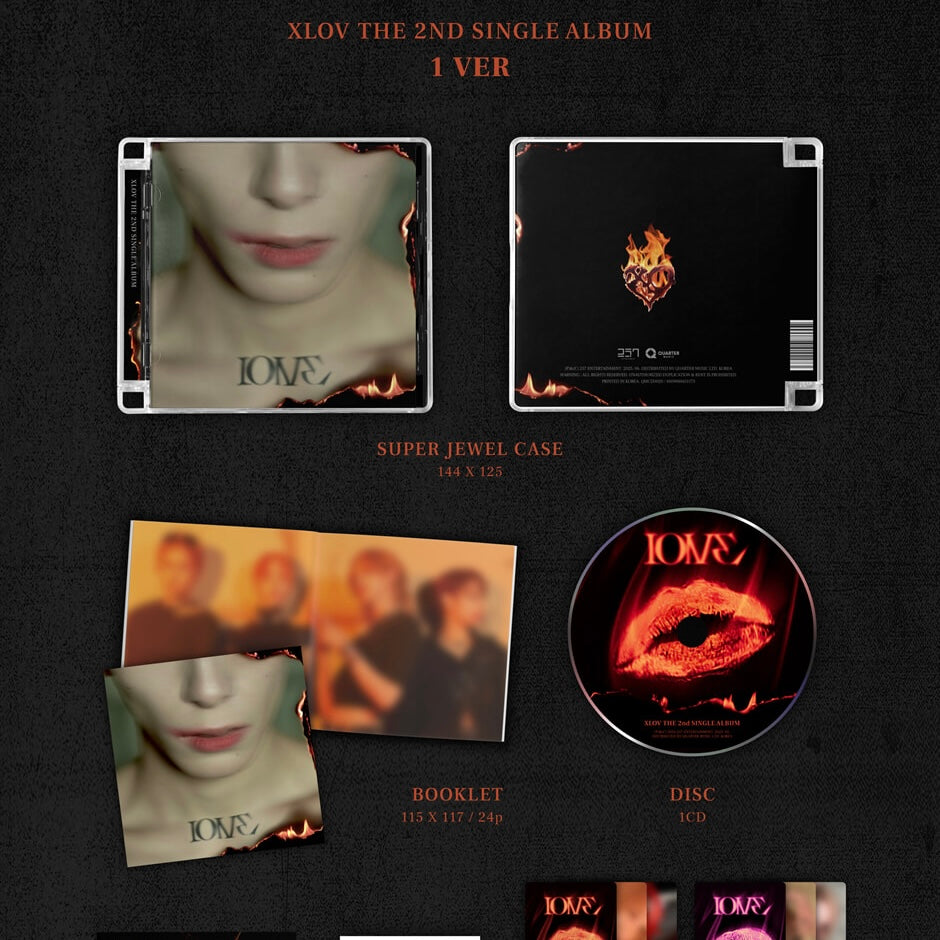 XLOV - 2ND SINGLE [I ONE] (2 VERSIONS) - LightUpK