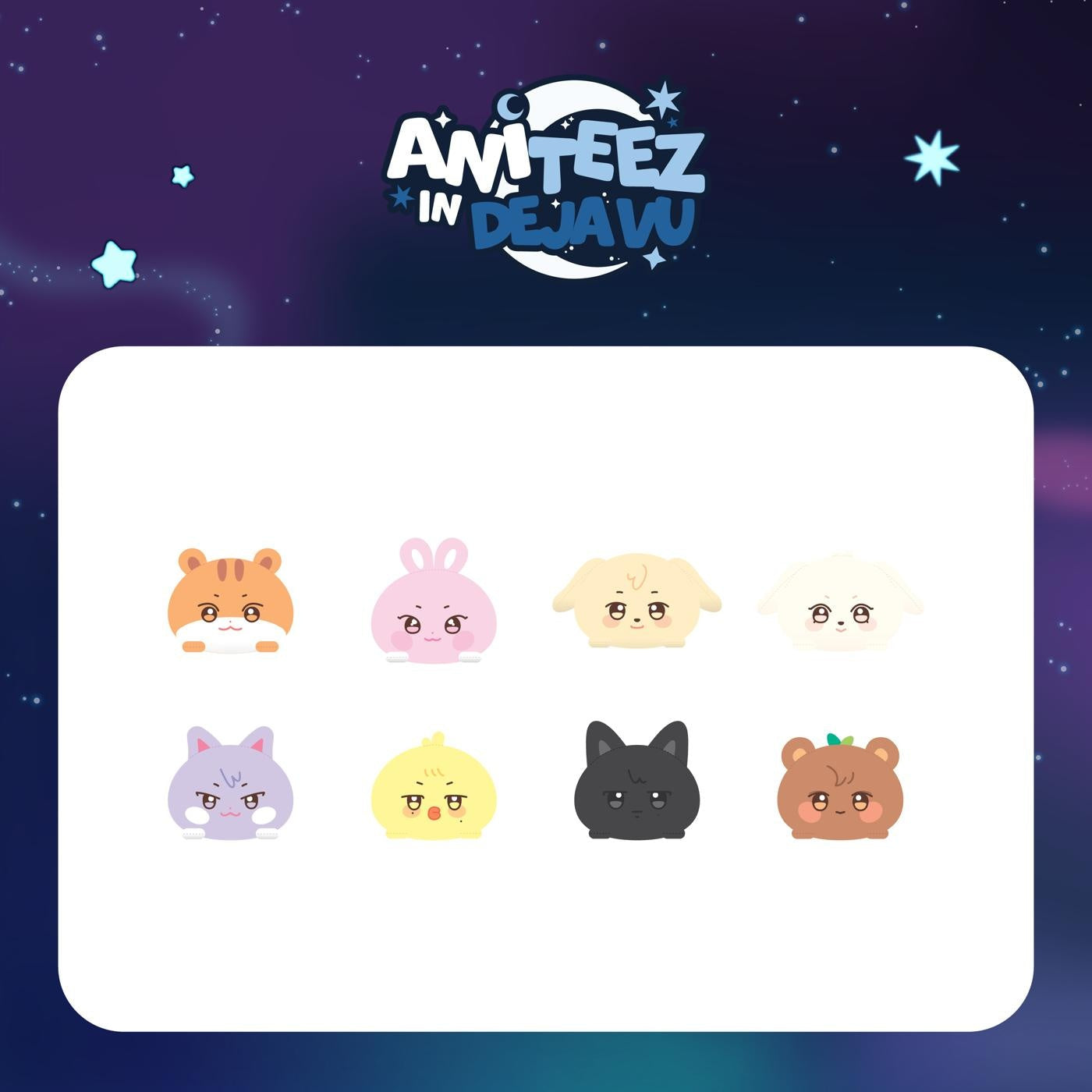 (PRE-ORDER) ATEEZ X ANITEEZ POP-UP [ANITEEZ IN DEJAVU] MD - LONG BODY PILLOW (8 VERSIONS)