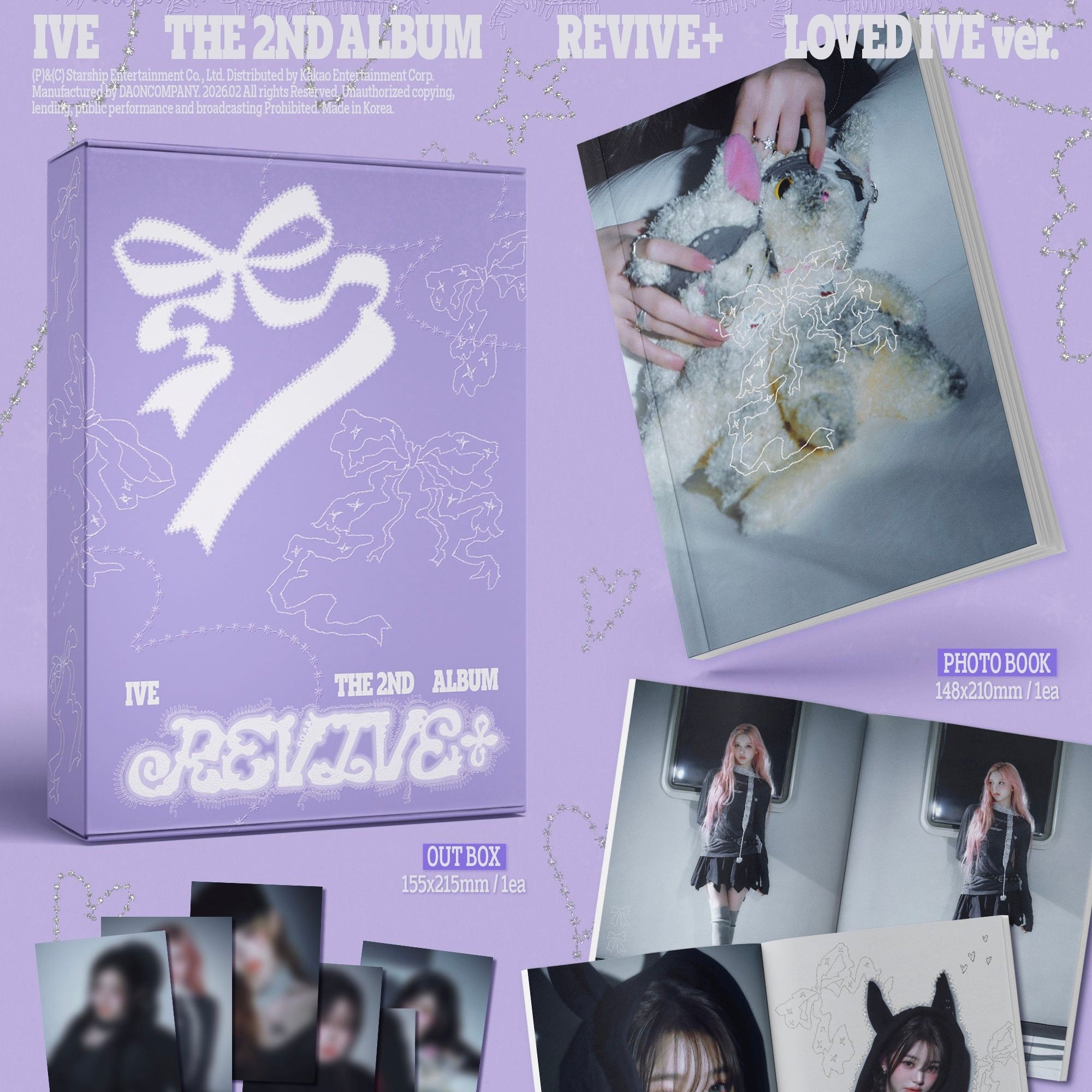(PRE-ORDER) IVE - THE 2ND ALBUM [REVIVE+] (LOVED IVE VER.) - LightUpK