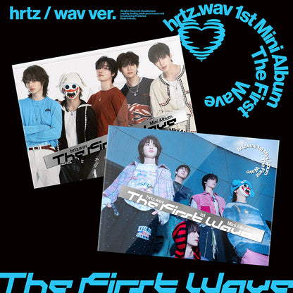HRTZ.WAV - 1ST MINI ALBUM [THE FIRST WAVE] (2 VERSIONS) - LightUpK