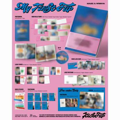 (PRE-ORDER) KICKFLIP - 3RD MINI ALBUM [MY FIRST FLIP] (3 VERSIONS) RANDOM - LightUpK