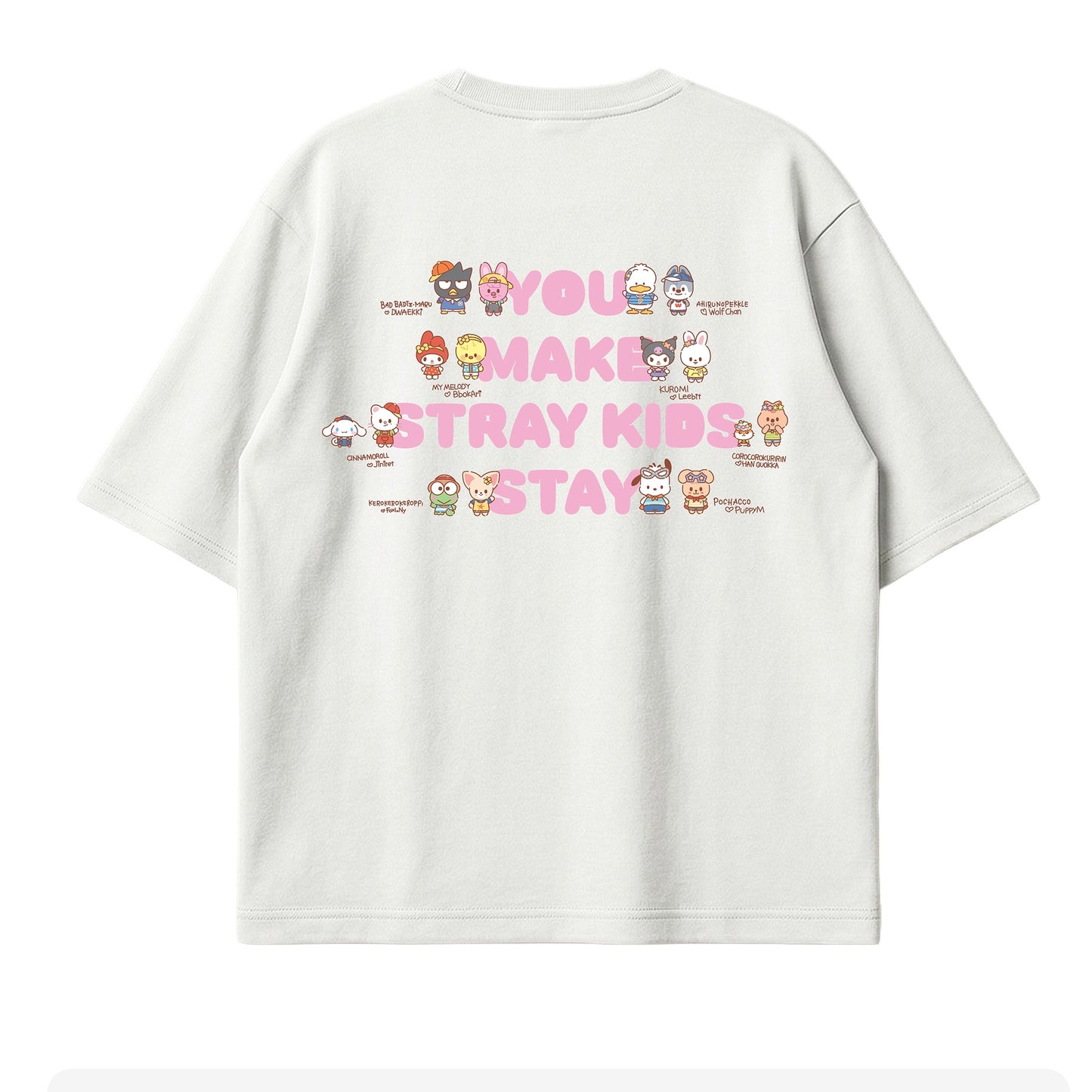 (PRE-ORDER) STRAY KIDS - T-SHIRT - SKZOO X SANRIO CHARACTERS