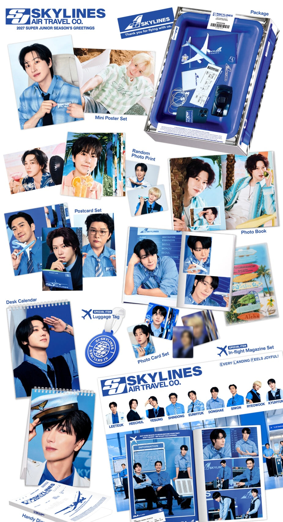 (PRE-ORDER) SUPER JUNIOR - 2027 SEASON'S GREETINGS