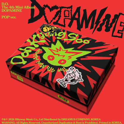 (PRE-ORDER) D.O. - 4TH MINI ALBUM [DOPAMINE] (POP VER.)
