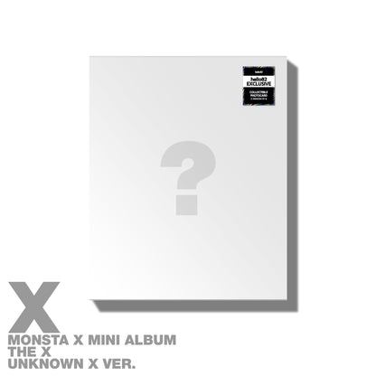(PRE-ORDER) [HELLO82] [HELLO82 EXCLUSIVE] MONSTA X - THE X (4 VERSIONS) - LightUpK