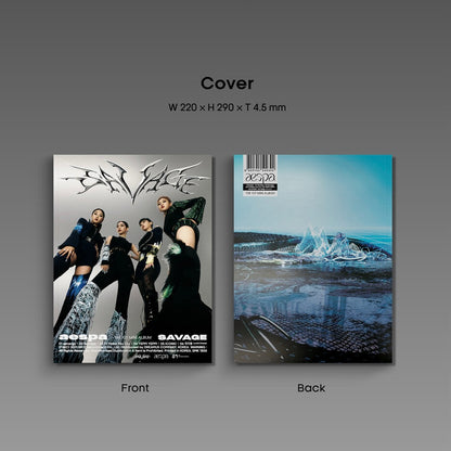 AESPA - SAVAGE (1ST MINI ALBUM) HALLUCINATION QUEST VER. - LightUpK