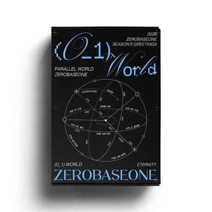 (PRE-ORDER) ZEROBASEONE - 2026 SEASON'S GREETINGS [(0_1) WORLD] - LightUpK