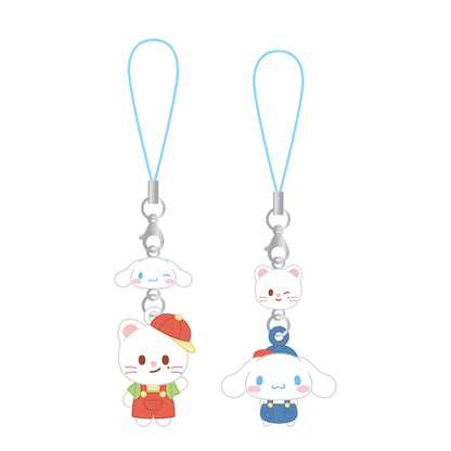(PRE-ORDER) STRAY KIDS - MINI FIGURE COUPLE KEYRING - SKZOO X SANRIO CHARACTERS (8 VERSIONS)