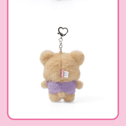 (PRE-ORDER) ILLIT - 2ND DEBUT ANNIVERSARY MD - DEARLIT PLUSH KEYRING (5 VERSIONS) - LightUpK